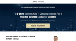 Desktop Screenshot of jamesbrooks.com